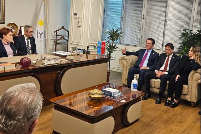 Tdp Genel Başkanı Mustafa Sarıgül’den İ̇yi̇ Parti’ye Geçmiş Olsun Ziyareti