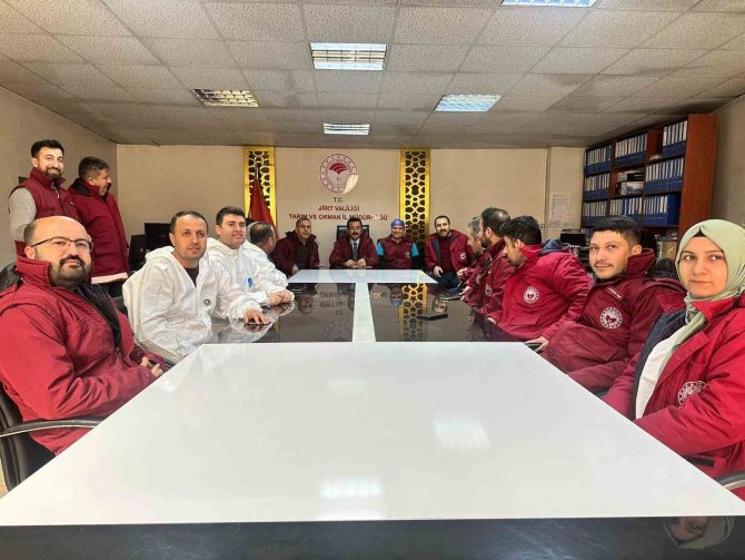 Siirt’te Şap Hastalığı İçin İlk Etap Aşılama Çalışmaları Tamamlandı