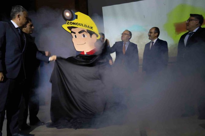 Zonguldak’ın Spor Maskotu ’Kömürcan’ Tanıtıldı