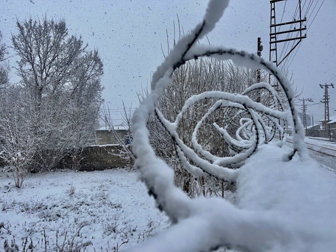 Ağrı Beyaz Örtüye Büründü
