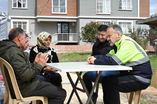 Hataylı Afetzedelere Bursa Morali