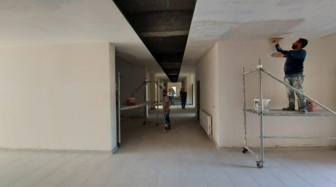 Ezine Gazi 24 Derslikli İ̇lkokulu Tamamlanmak Üzere