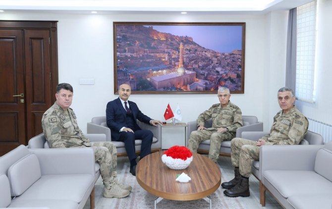 Jandarma Genel Komutanı Orgeneral Arif Çetin Mardin’de