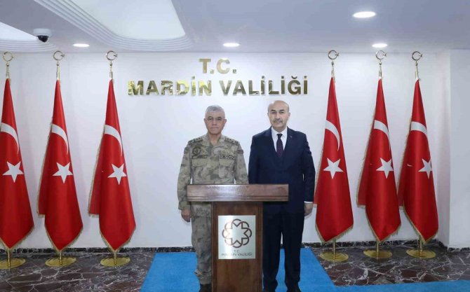 Jandarma Genel Komutanı Orgeneral Arif Çetin Mardin’de
