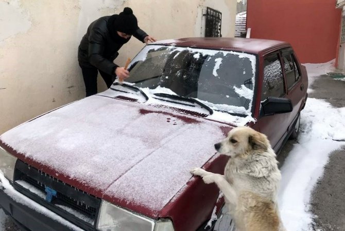 Bayburt’ta Soğuk Hava Etkili Oluyor