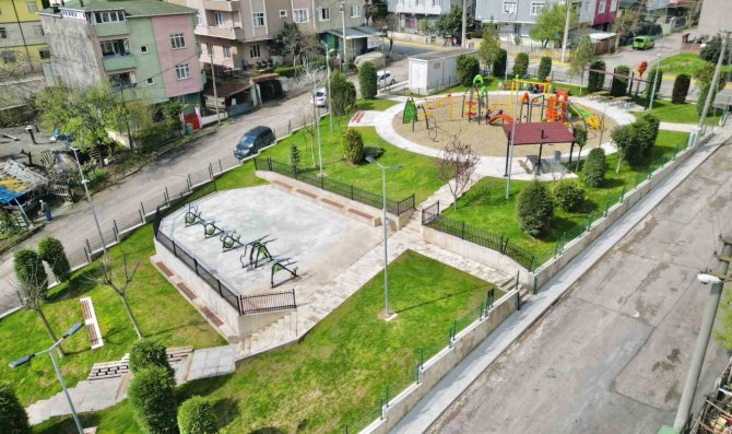Orhan Alimoğlu Parkı Yenilendi