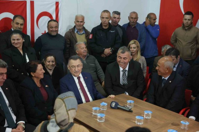 Cumhurbaşkanı Yardımcısı Oktay: "Kıbrıslı Rumlar, ’Karşı Tarafı Desteklerseniz Kıbrıs İçin De Bir Fırsat Doğabilir’ Diye Batı’ya Sesleniyorlar"