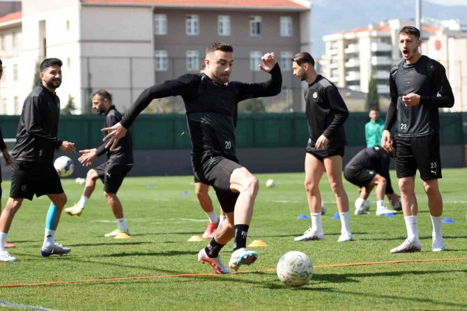 Manisa Fk’da Gençlerbirliği Maçı Hazırlıkları Tamamlandı