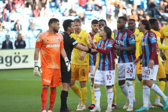 Spor Toto Süper Lig: Trabzonspor: 3 - Kayserispor: 4 (Maç Sonucu)