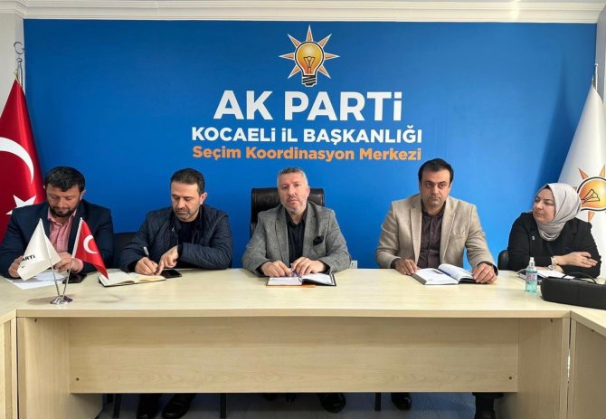 Ak Parti Kocaeli Skm 700 Kişiyle Çalışacak
