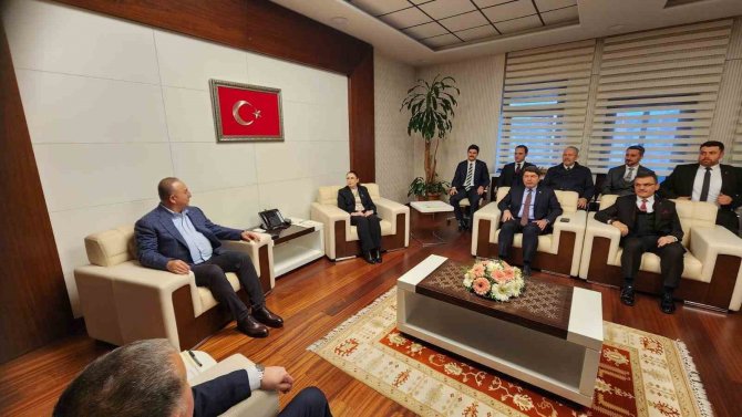 Dışişleri Bakanı Mevlüt Çavuşoğlu Bartın’da