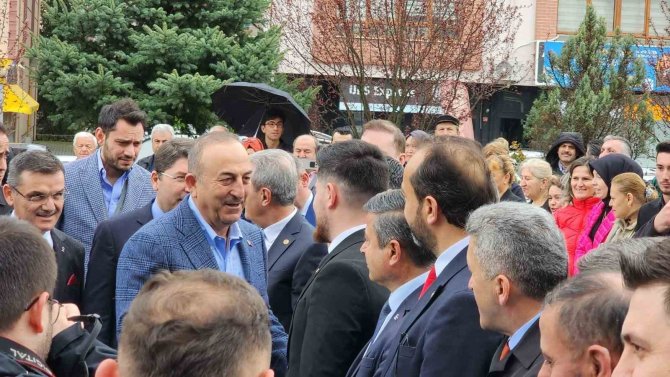 Dışişleri Bakanı Mevlüt Çavuşoğlu Bartın’da