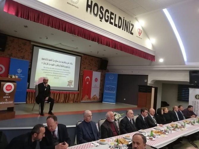 Düzce’de İyilik Sofrası Kuruldu