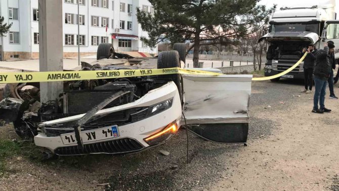 Elazığ’da Trafik Kazası: 5 Yaralı