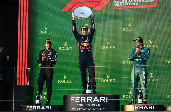 Avustralya Grand Prix’sinde Kazanan Max Verstappen