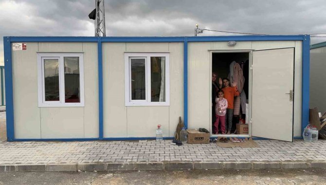 Hatay’daki Konya Konteyner Kentin İlk Etabına Depremzedeler Yerleşmeye Başladı