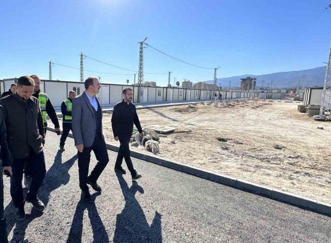 Hatay’daki Konya Konteyner Kentin İlk Etabına Depremzedeler Yerleşmeye Başladı