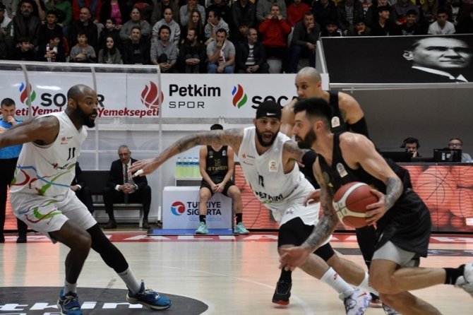Türkiye Sigorta Basketbol Süper Ligi: Aliağa Petkimspor: 96 - Ayos Konyaspor: 85