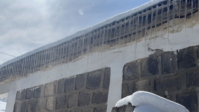 Ağrı’da Kar Yağışının Ardından Don Etkili Oldu