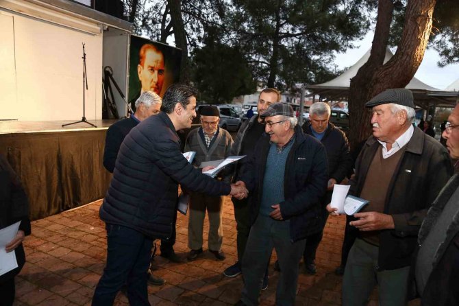 Yalınlı Mahallesi’nde Tapu Sevinci