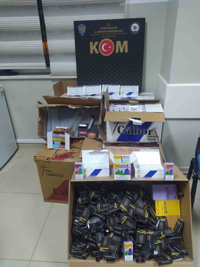 Aydın’da 68 Bin Doldurulmuş Makaron Ele Geçirildi