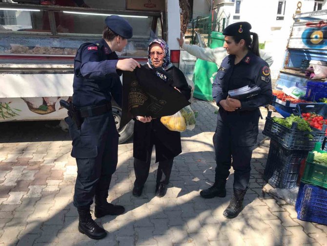 Kadın Jandarmalar “Kadına Şiddete Hayır” Dedi