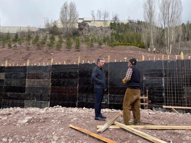 Pursaklar’da Toprak Kayması Riskine Karşı Önlem