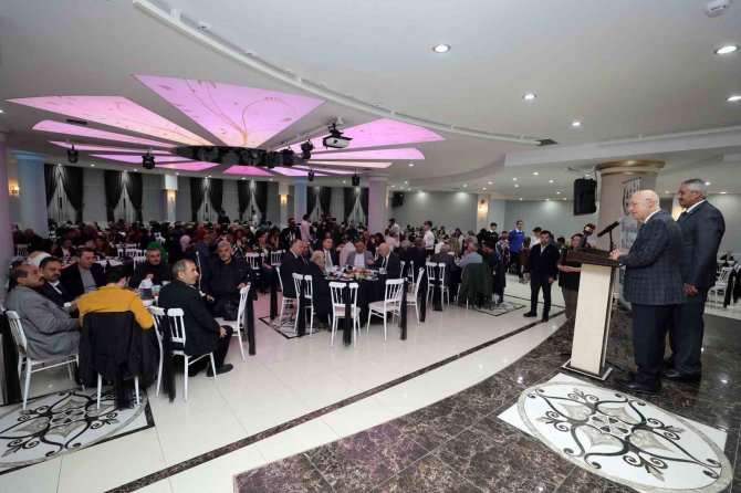 Başkan Yaşar, Kayserili Vatandaşlarla İftarda Buluştu