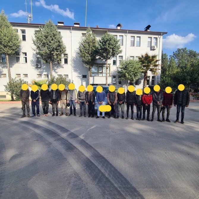 Kilis’te 40 Düzensiz Göçmen Yakalandı