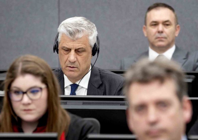 Kosova’nın Eski Cumhurbaşkanı Thaçi Hakim Karşısına Çıktı