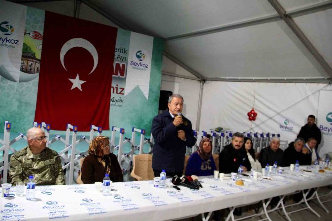 Bakan Akar’dan, Hudut Güvenliği Açıklaması: "Hiçbir Yasa Dışı Geçişe İzin Vermeyeceğimizi Herkesin Bilmesi Lazım"