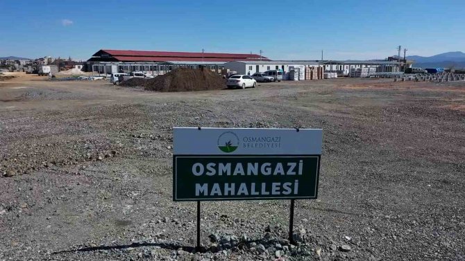 İ̇slahiye’de Osmangazi Mahallesi Yükseliyor