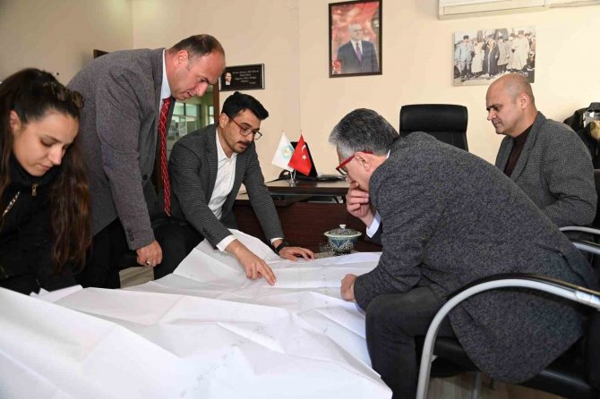 Saruhanlı’nın 23,5 Milyon Tl’lik Prestij Projesinde Altyapı Çalışmaları Tamamlandı