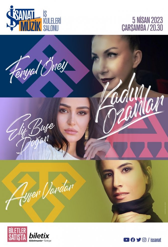 ’Kadın Ozanlar’ İ̇ş Sanat’ta Bir Araya Geliyor