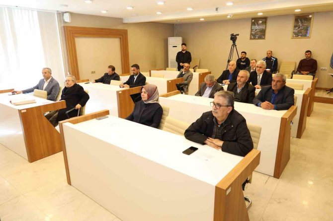 Yahyalı’da Nisan Ayı Meclisi Yapıldı