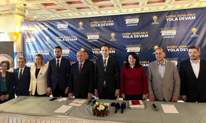 Ak Parti Çanakkale’de Milletvekili Adaylarını Tanıttı