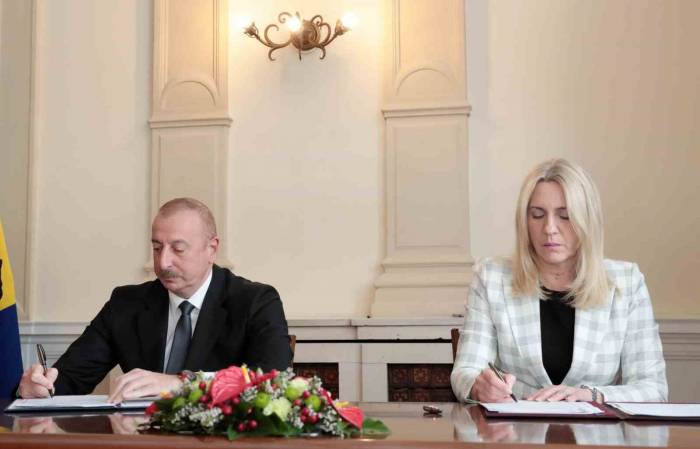 Aliyev: "bosna Hersek İle Ortak Ekonomi Komisyonu Kuracağız"