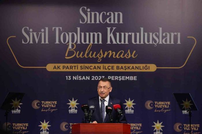 Cumhurbaşkanı Yardımcısı Oktay: "köprülere, Yollara, Hastanelere, Okullara, Barajlara Gidecek Kaynak, Bunların Koltuklarına Yetmez"