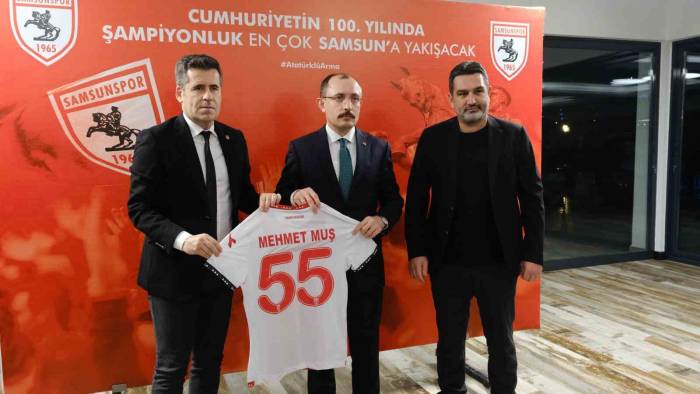 Bakan Muş: “samsunspor Hepimizi Sevince Boğdu”