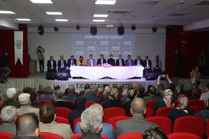 Ak Parti’nin Aydın Milletvekili Adayları Koçarlı’da Seçmenlerle Buluştu