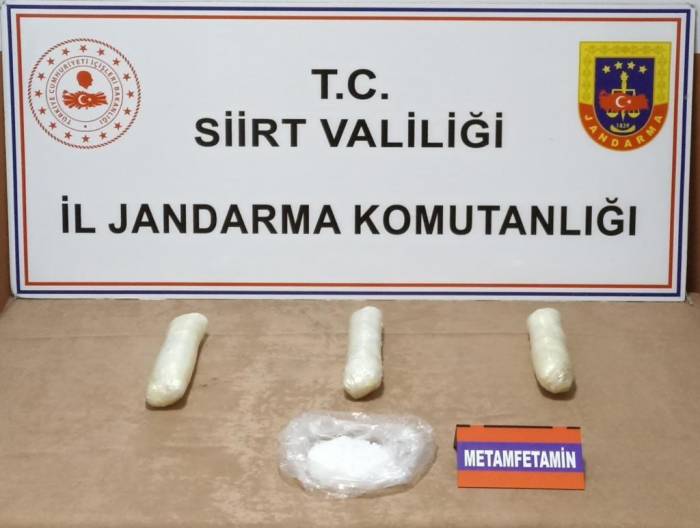 Siirt’te 1 Milyon Liralık Uyuşturucu Ele Geçirildi