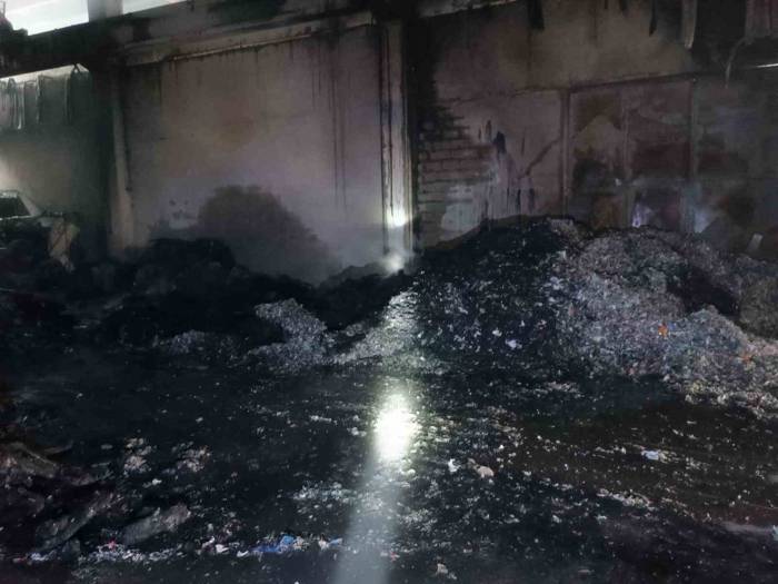 Cizre Osb’de Korkutan Yangın