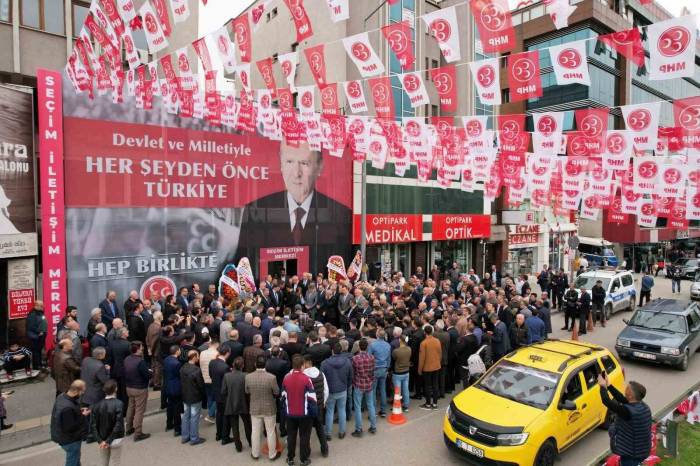Mhp Bursa Seçim İletişim Merkezi Açıldı