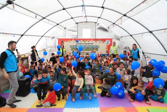 Pamukkale’den Hatay’a Gönül Köprüsü Kuruldu