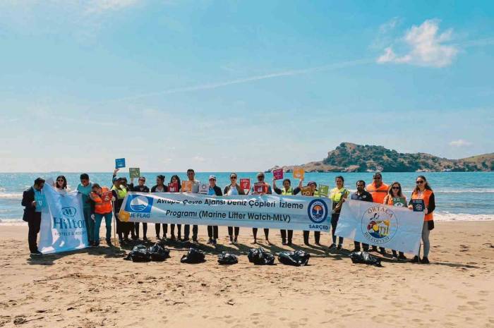 Ortaca Sarıgerme Sahilinde Çevre Temizliği