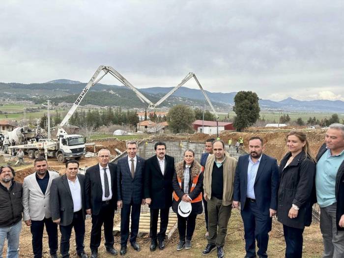 Çameli’nde Toki Konutlarının Temel Törenle Atıldı