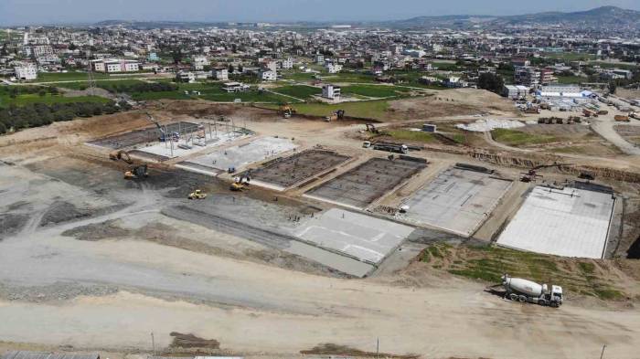 Antakya Devlet Hastanesinde Çalışmalar Hızla Sürüyor