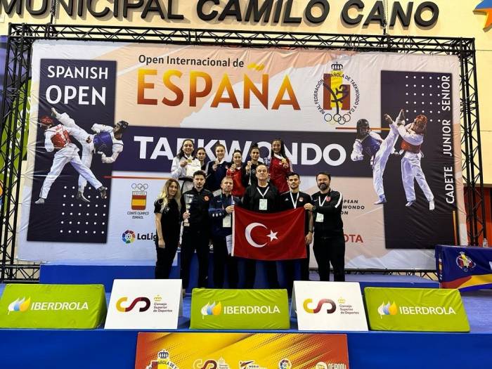 İspanya’da 3’ü Altın 5 Madalya