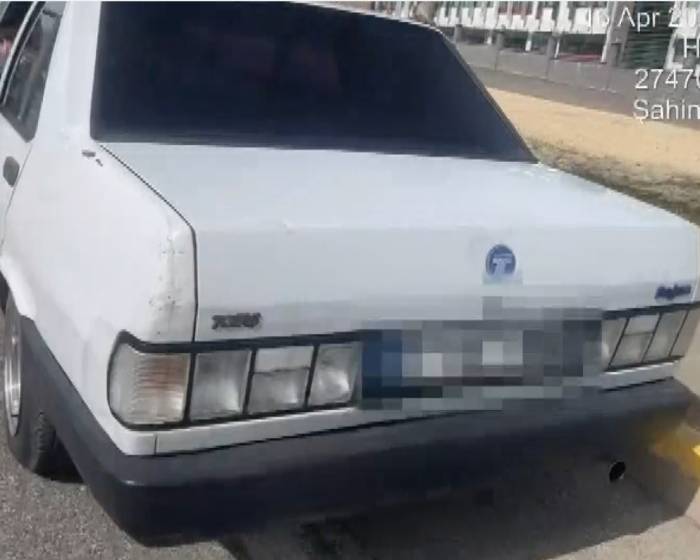 Gaziantep’te Abart Egzoz Kullanan 5 Araç Sürücüsüne Ceza