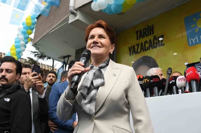 İyi Parti Lideri Akşener: “iyi Parti Bu Ülkenin Emniyet Supabıdır”